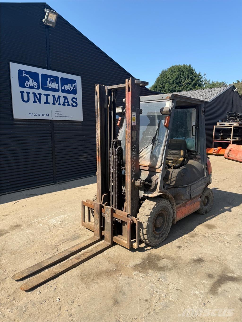 Toyota FG25 Propan trucker