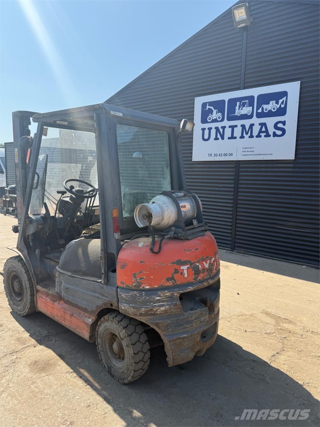 Toyota FG25 Propan trucker