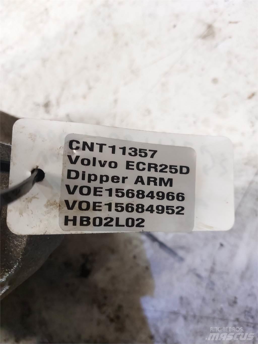 Volvo ECR25D Bommer og stikker