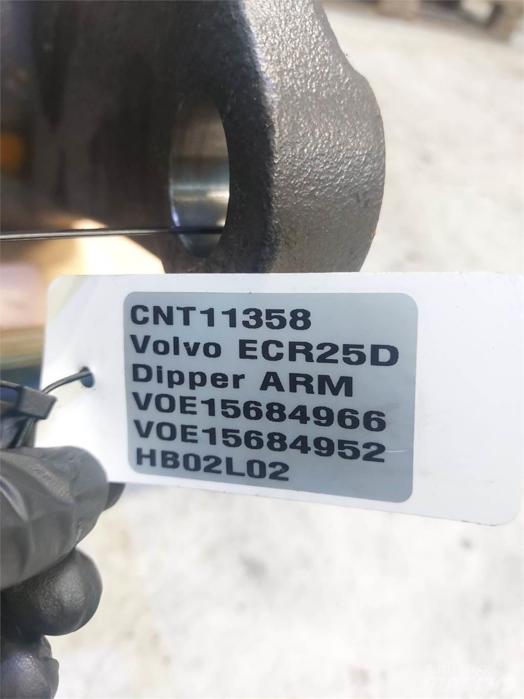 Volvo ECR25D Bommer og stikker