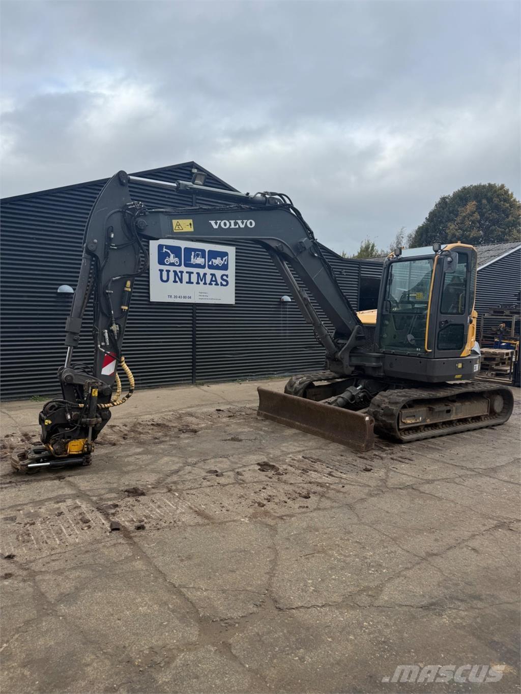 Volvo ECR88D Beltegraver