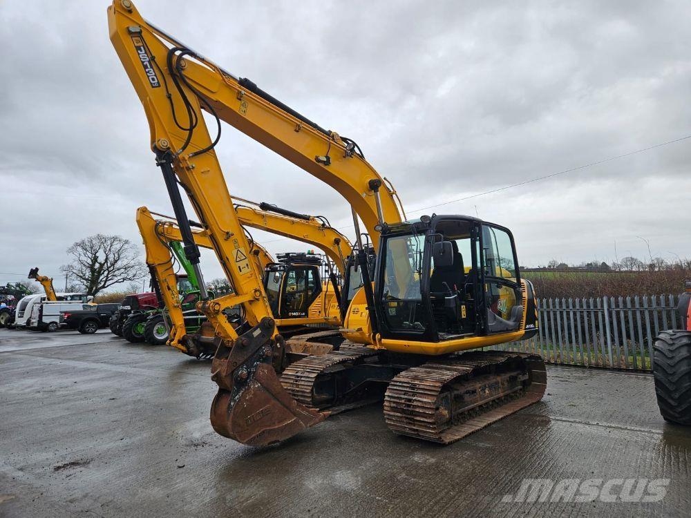 JCB JS130 Beltegraver