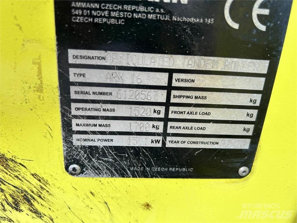 Ammann ARX16 AMMANN ARX16 Tandem Valser