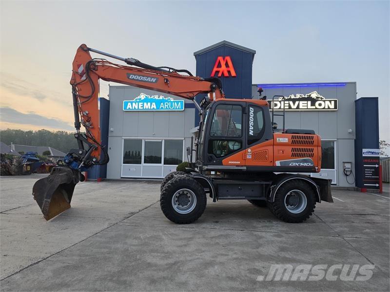 Doosan DX140W-5 Hjulgravere