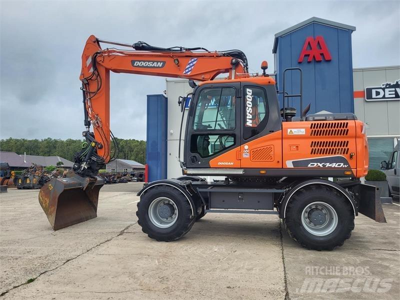 Doosan DX140W-5 Hjulgravere