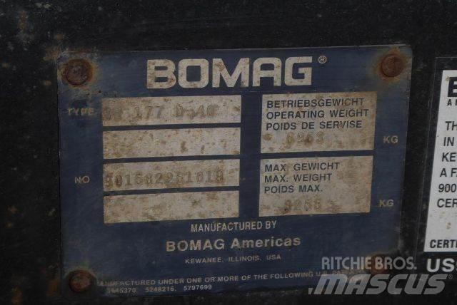 Bomag BW177D-40 Andre Valser