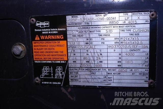 Doosan GC25P-5 Gaffeltrucker - Annet