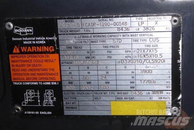 Doosan GC25P-5 Gaffeltrucker - Annet