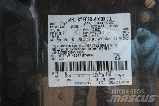 Ford F150 XLT Pickup/planbiler