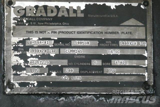 Gradall XL4100 Beltegraver