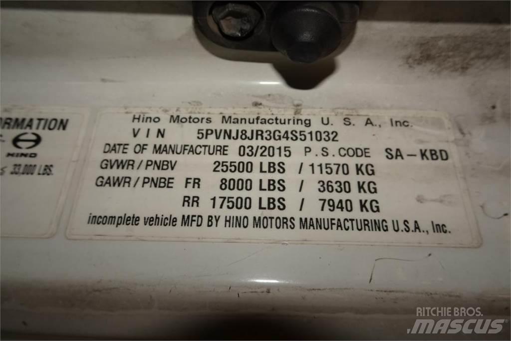 Hino 258 Skapbiler