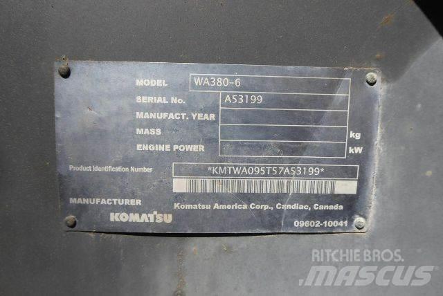 Komatsu WA380-6 Hjullastere