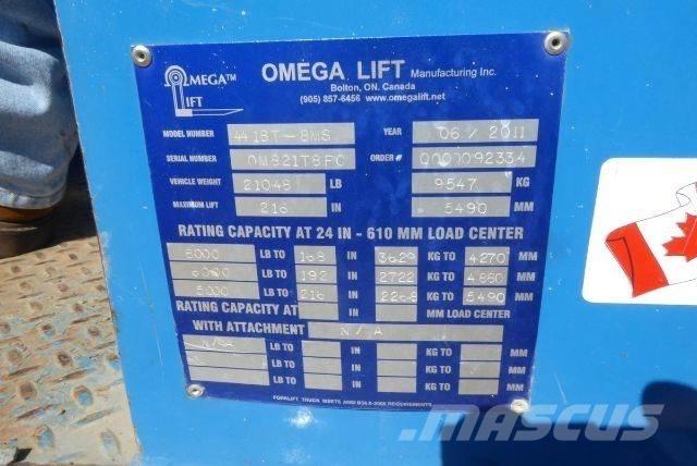 Omega 4418T-8MS Gaffeltrucker - Annet