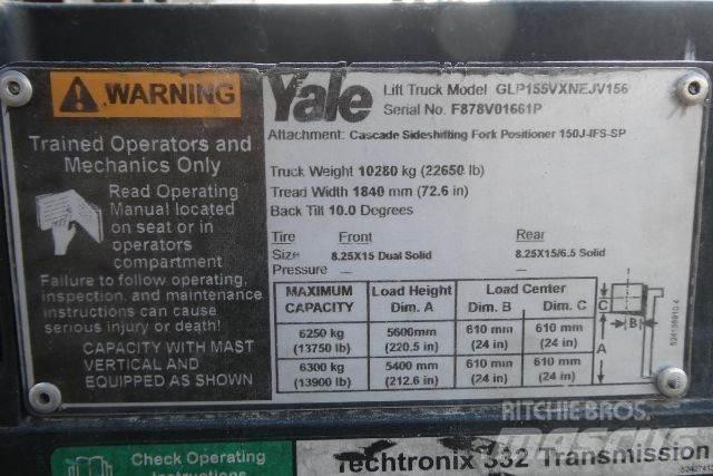Yale GLP155VX Gaffeltrucker - Annet