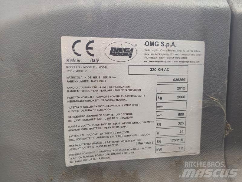 OMG 320KN AC Lavtløftende truck
