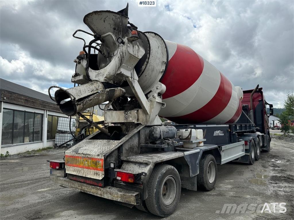 AMT concrete semi Andre semitrailere