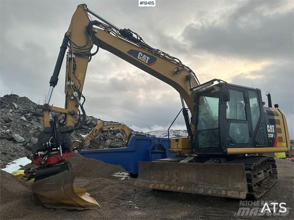 CAT 313FL Beltegraver