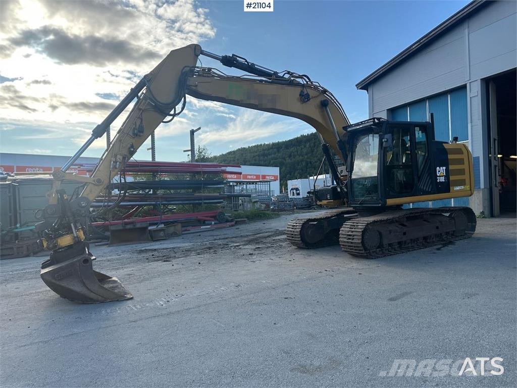 CAT 318EL Beltegraver
