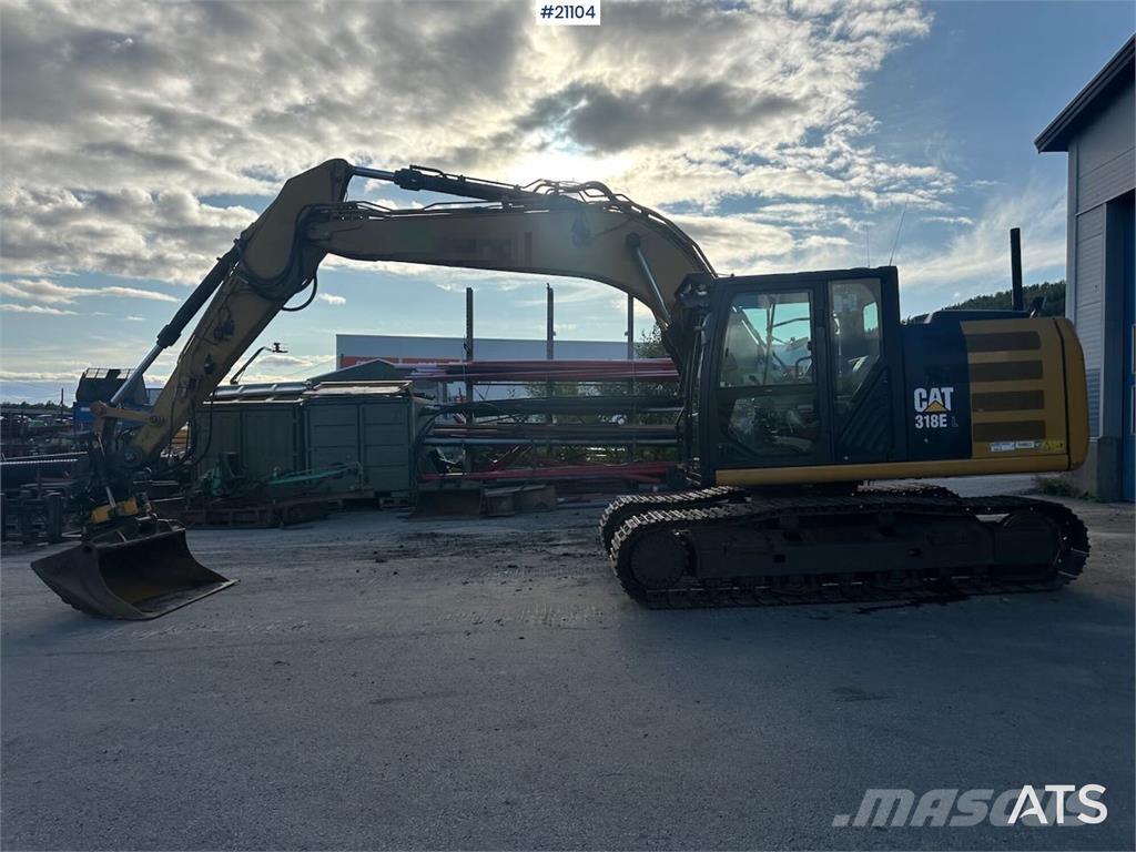 CAT 318EL Beltegraver