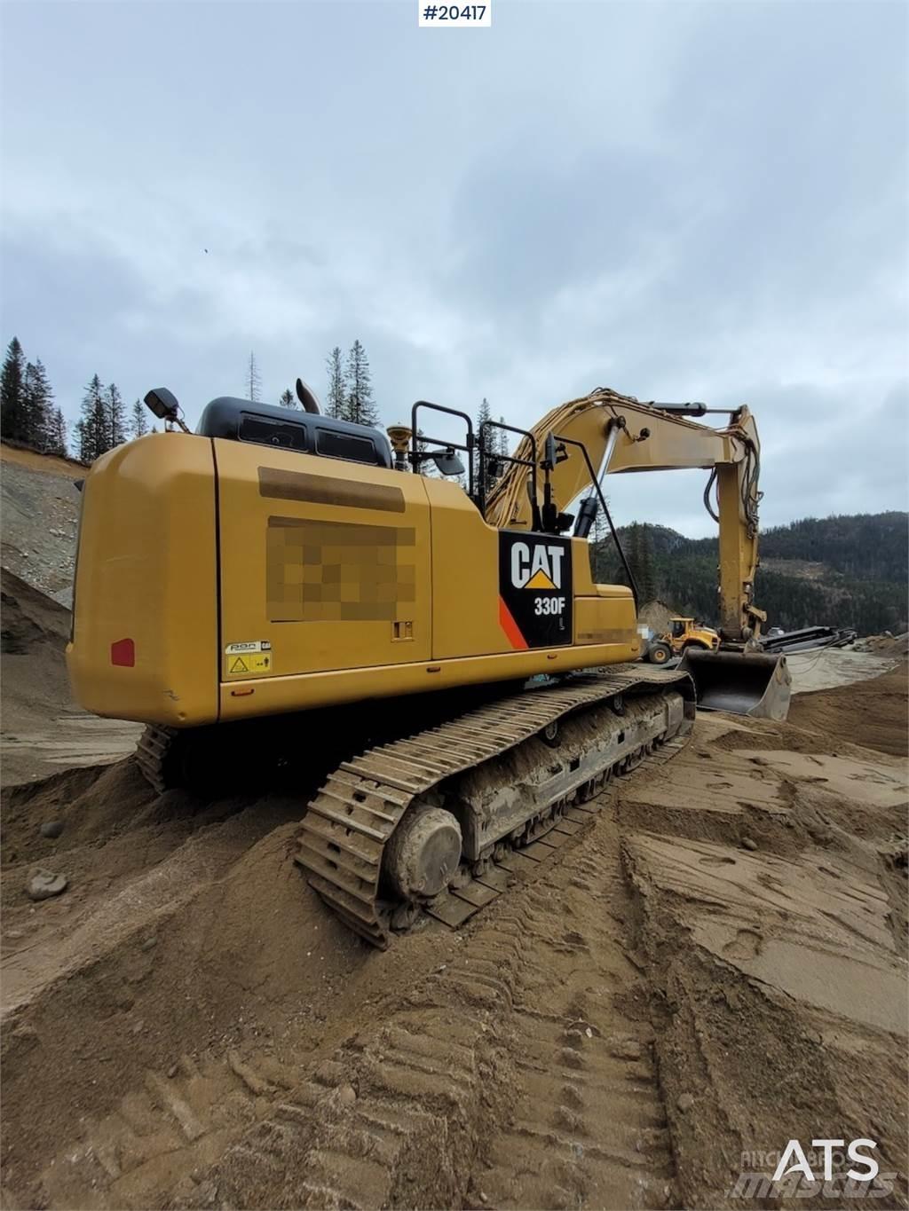 CAT 330F Beltegraver