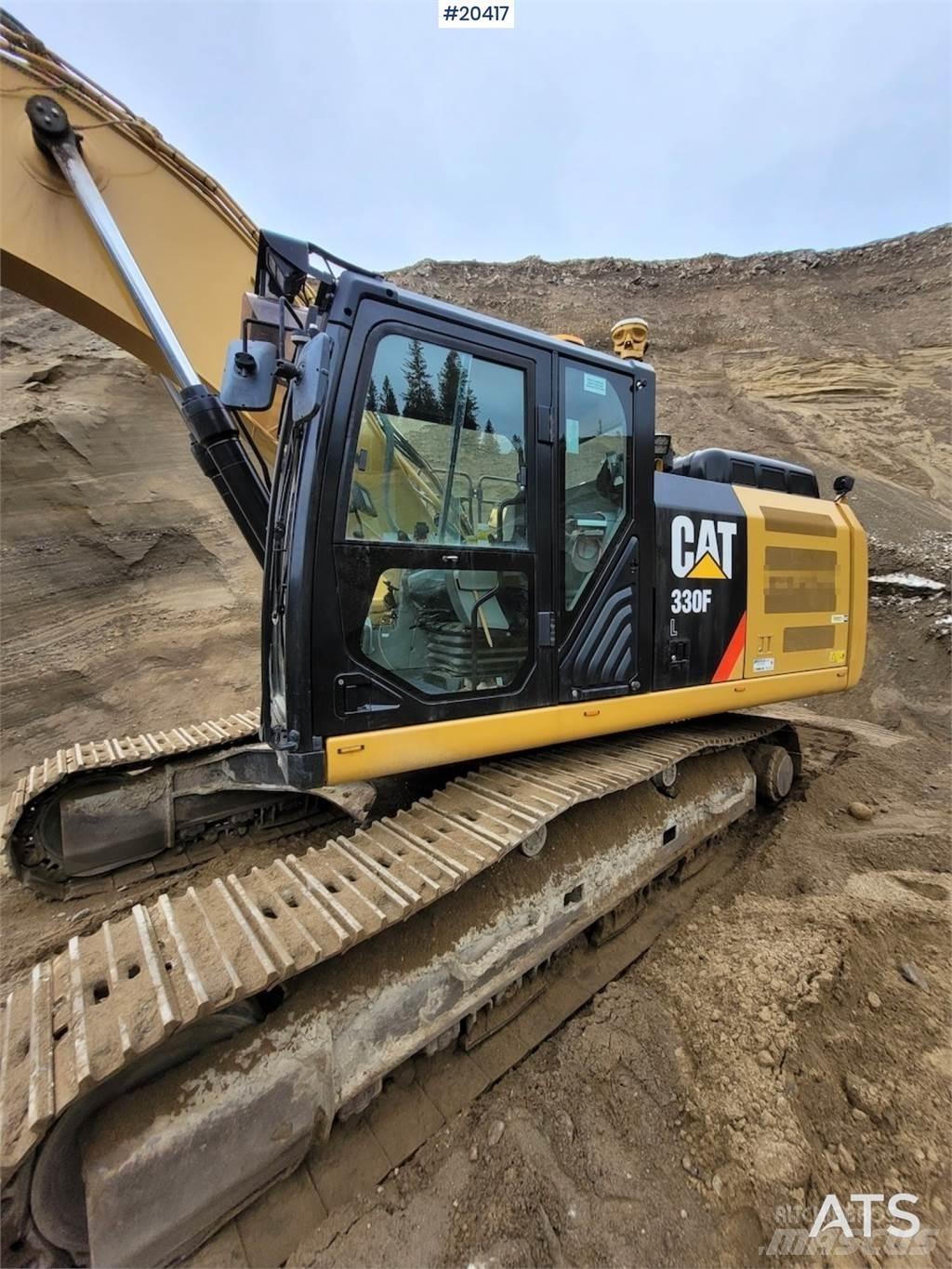 CAT 330F Beltegraver