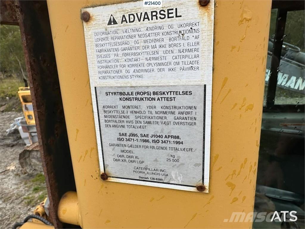 CAT D6R LGP Dozere Beltegående