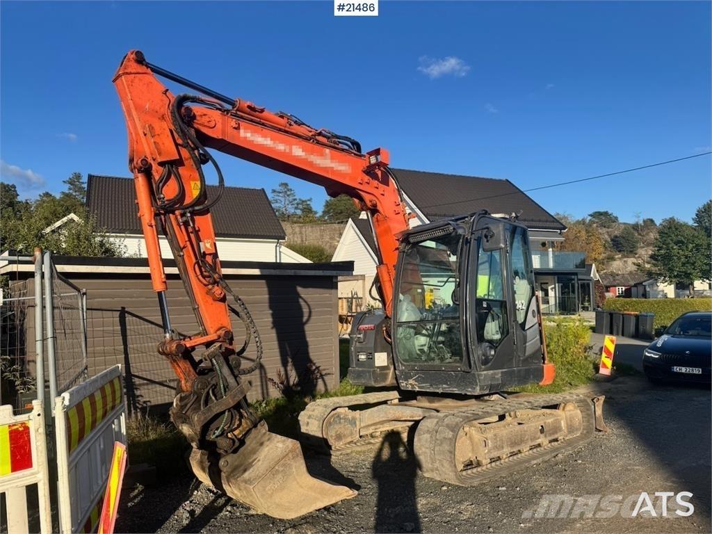 Hitachi ZX85US-5A Beltegraver
