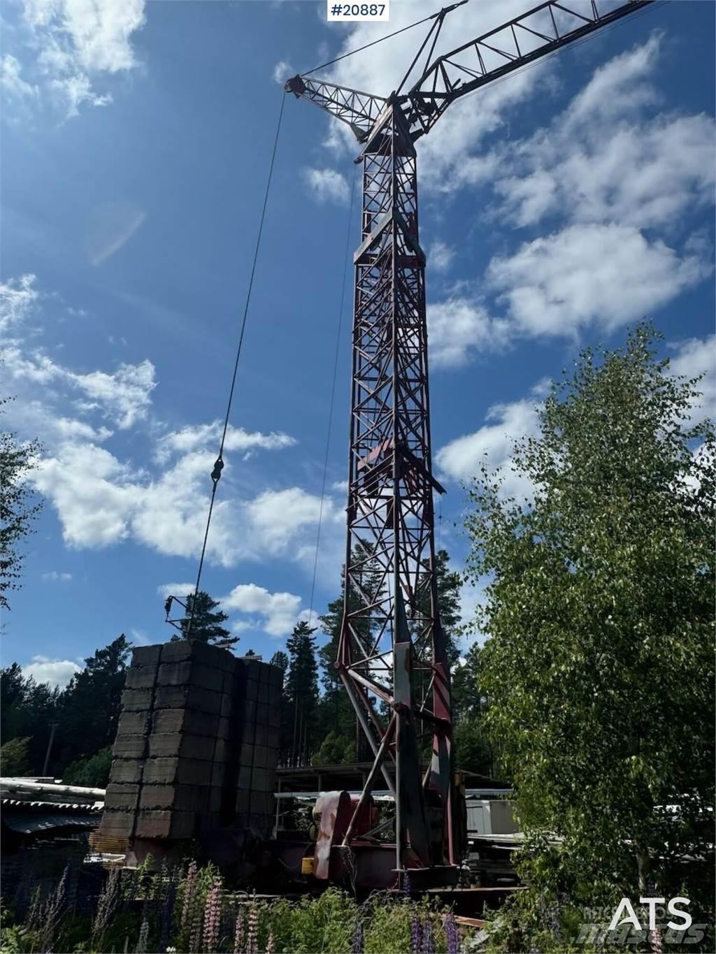 Krøll K35E Tårnkran Bygge- og tårnkraner