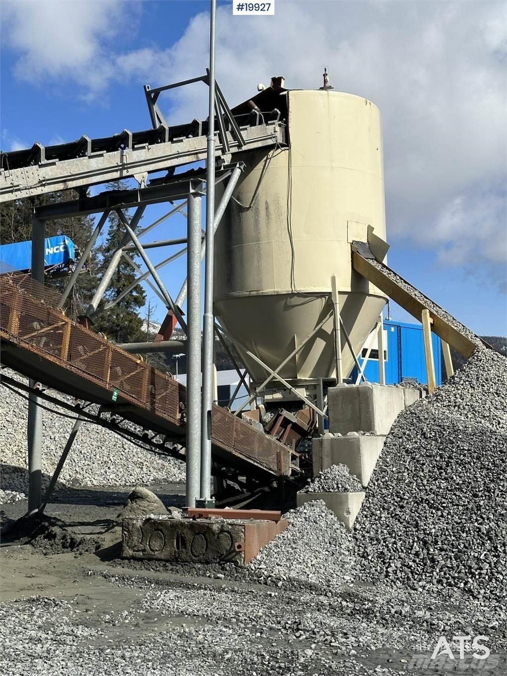  Lagersilo m/ mater Knusere