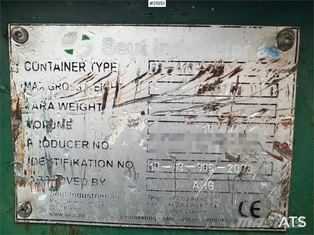  Liftcontainer 10m3 Spesial containere
