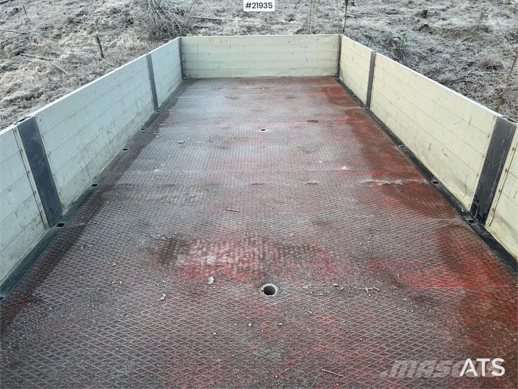 Maur 1-Axle Trailer Planhengere