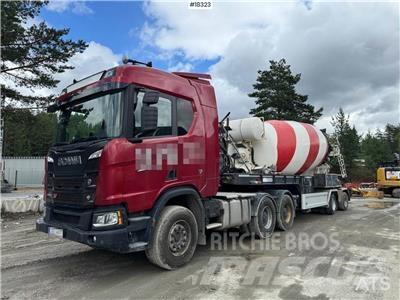 Scania R580 Andre semitrailere