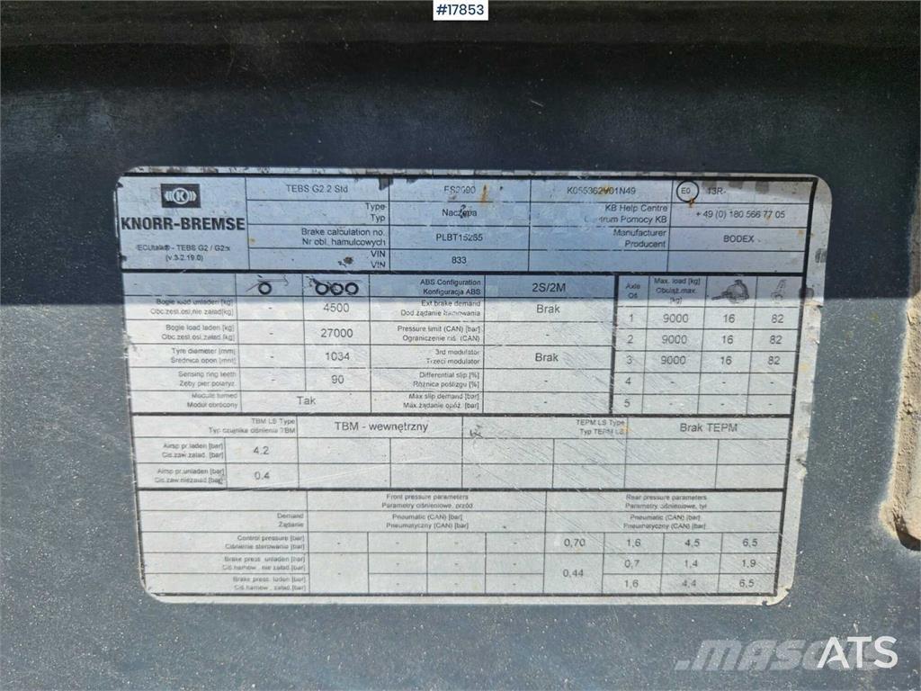 Bodex KIS 3B Tippsemi