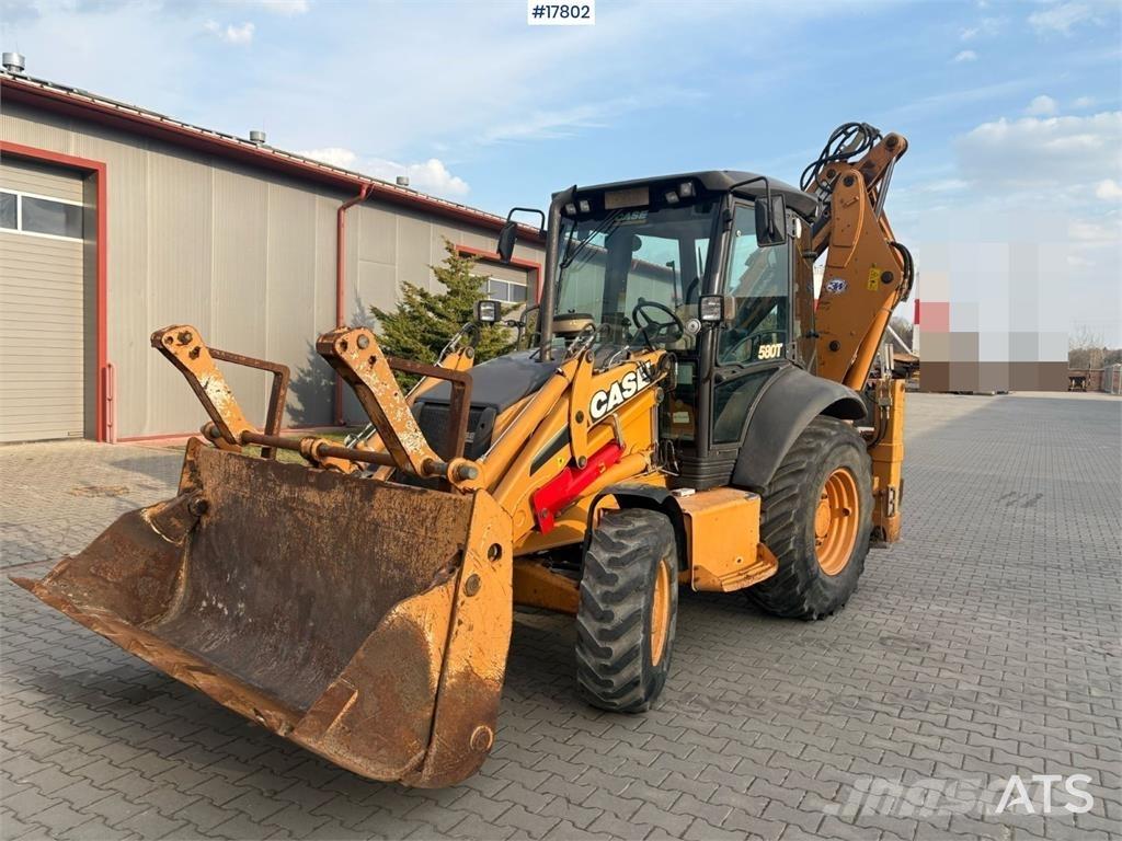 CASE 580T Traktorgravere