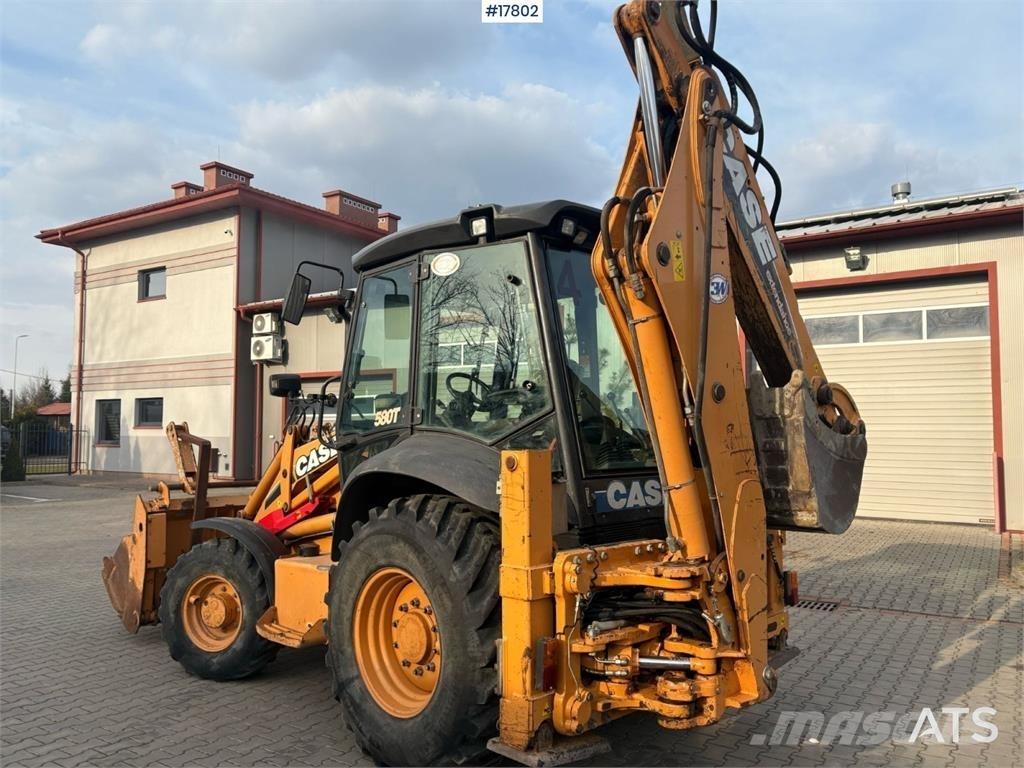 CASE 580T Traktorgravere