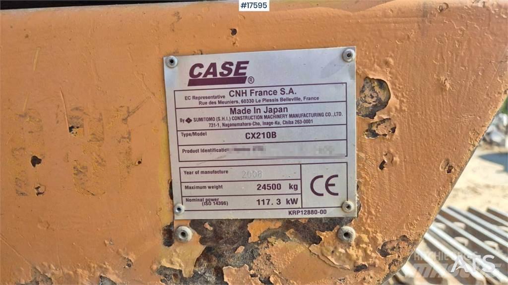 CASE CX210B Beltegraver