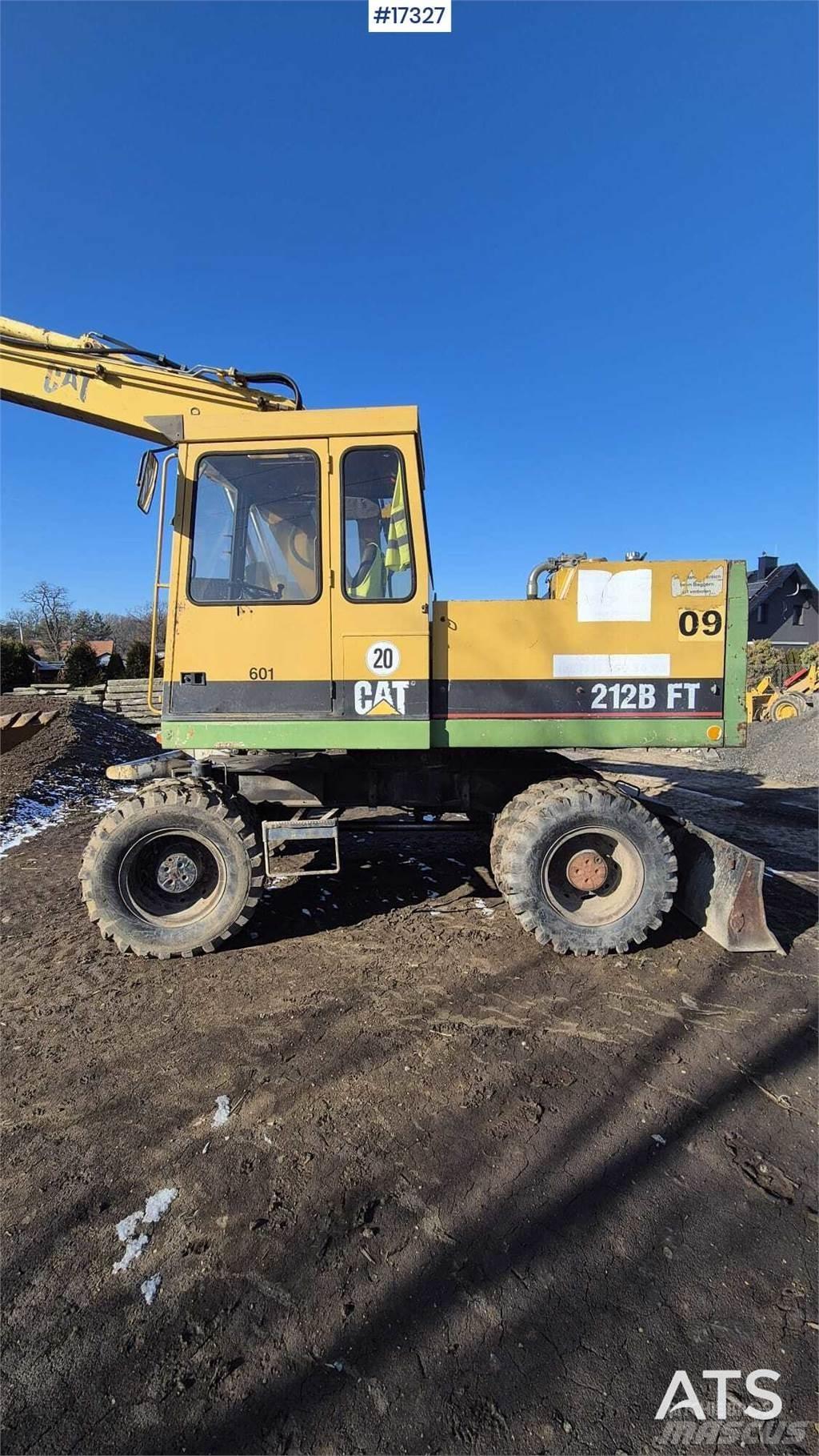 CAT 212BFT Hjulgravere