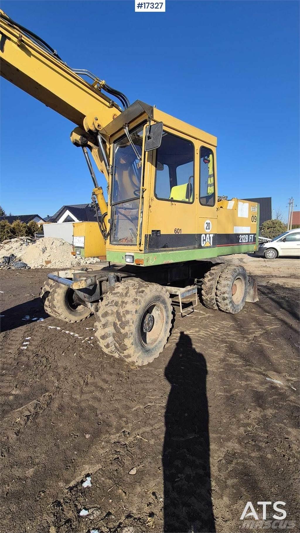 CAT 212BFT Hjulgravere