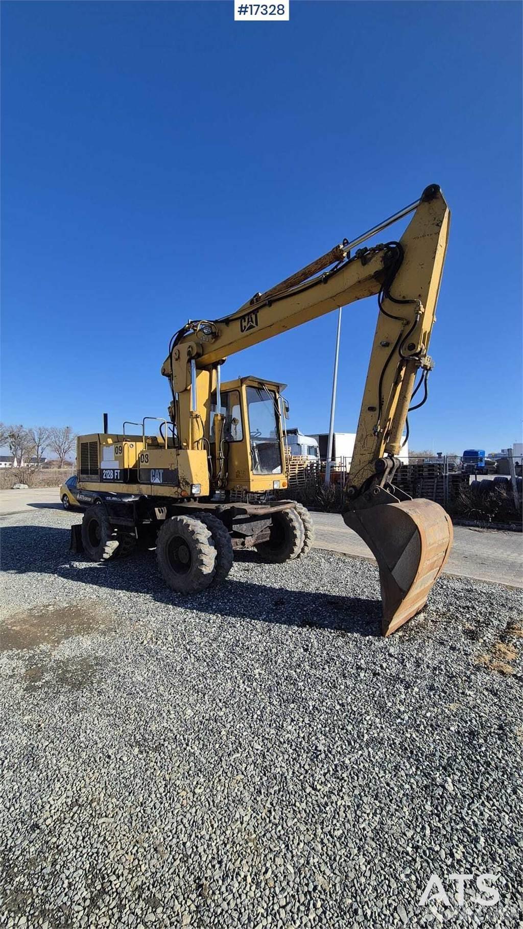 CAT 212BFT Hjulgravere