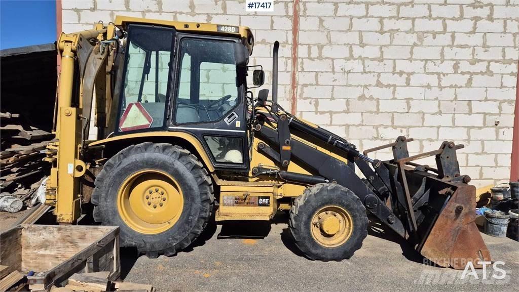 CAT 428D Traktorgravere