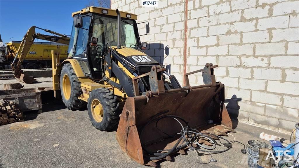 CAT 428D Traktorgravere