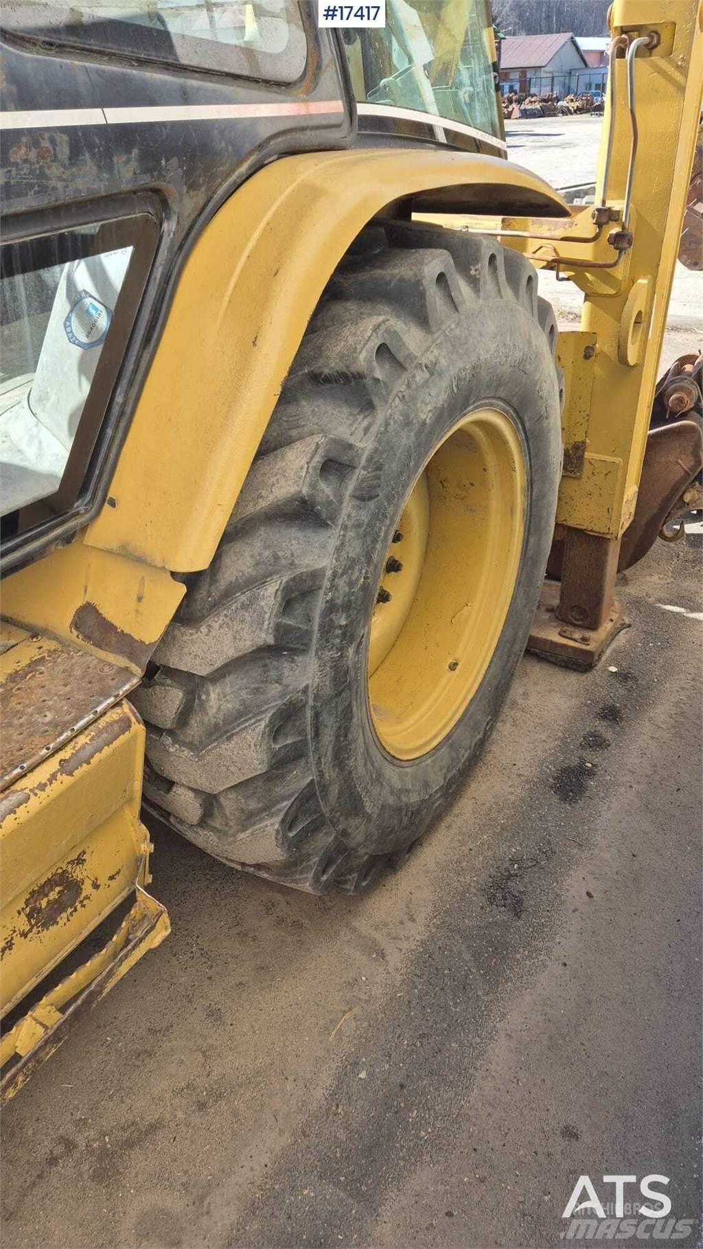 CAT 428D Traktorgravere