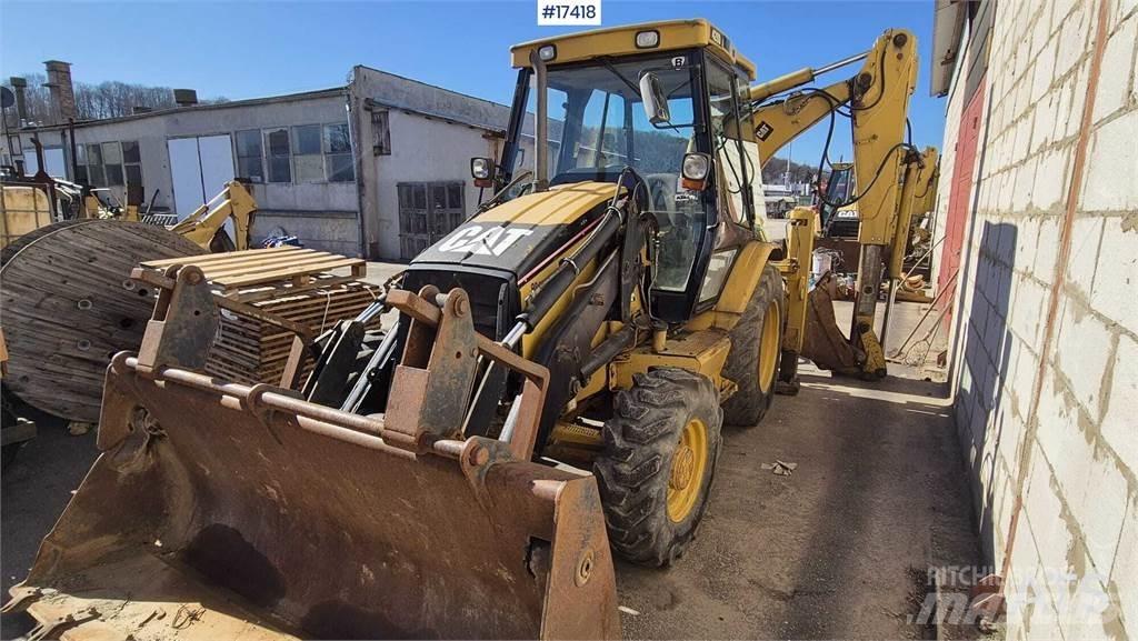 CAT 428D Traktorgravere