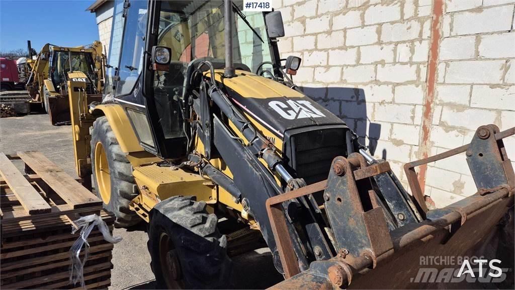 CAT 428D Traktorgravere
