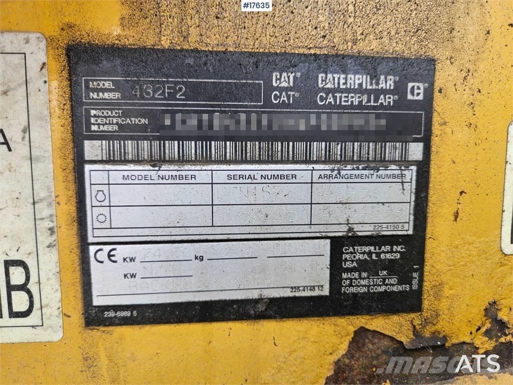 CAT 432F Traktorgravere