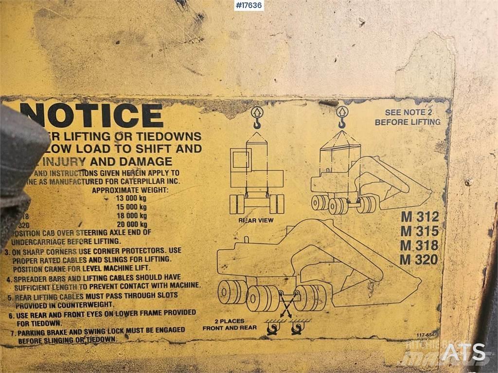 CAT M312 Hjulgravere