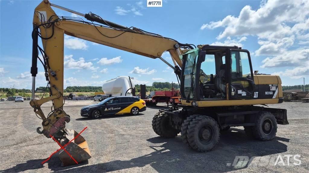 CAT M316D Hjulgravere