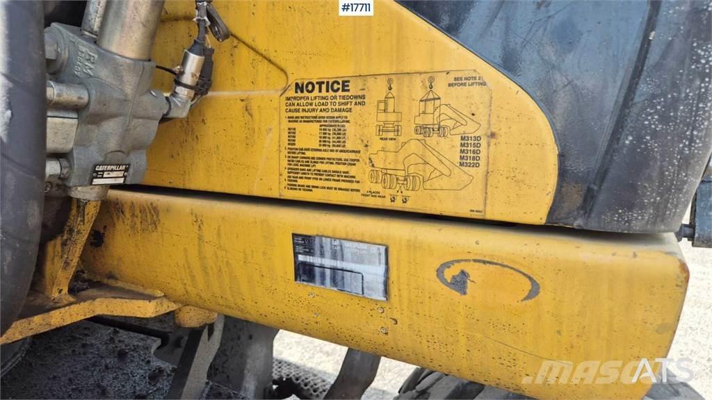 CAT M316D Hjulgravere