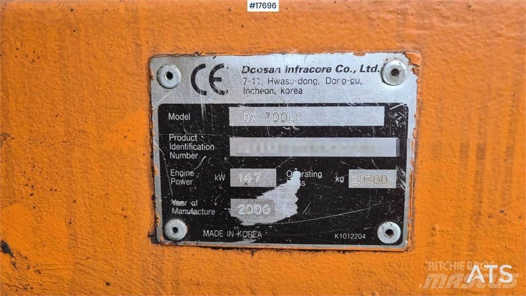 Doosan DX 300 LC Beltegraver