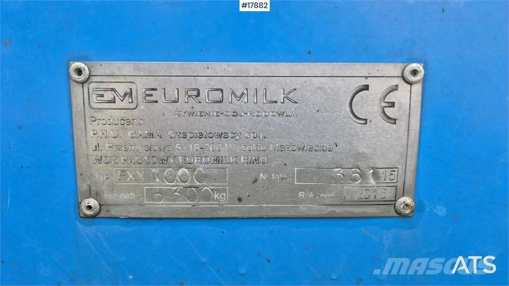 Euro MILK FXX 1000 Lessevogner